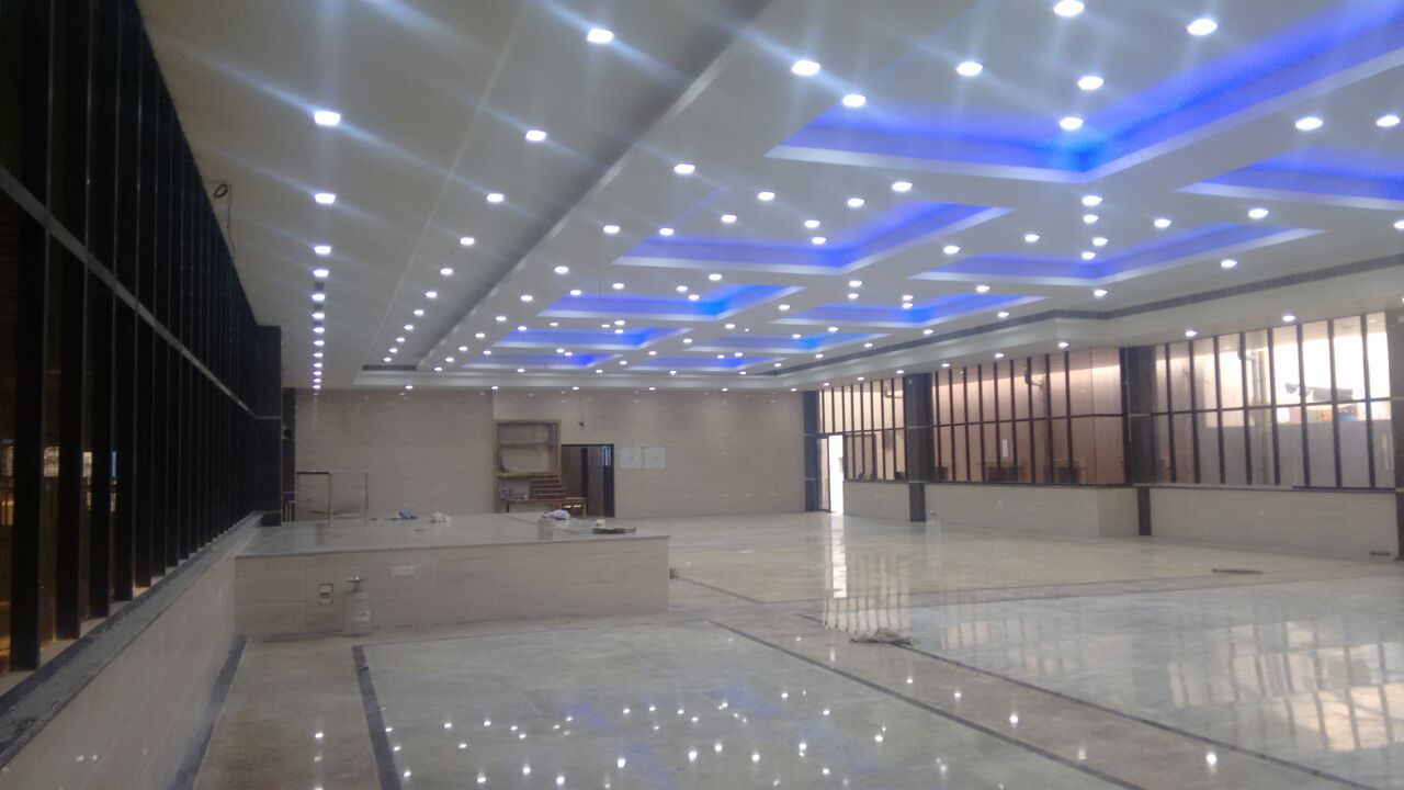 party hall corridors